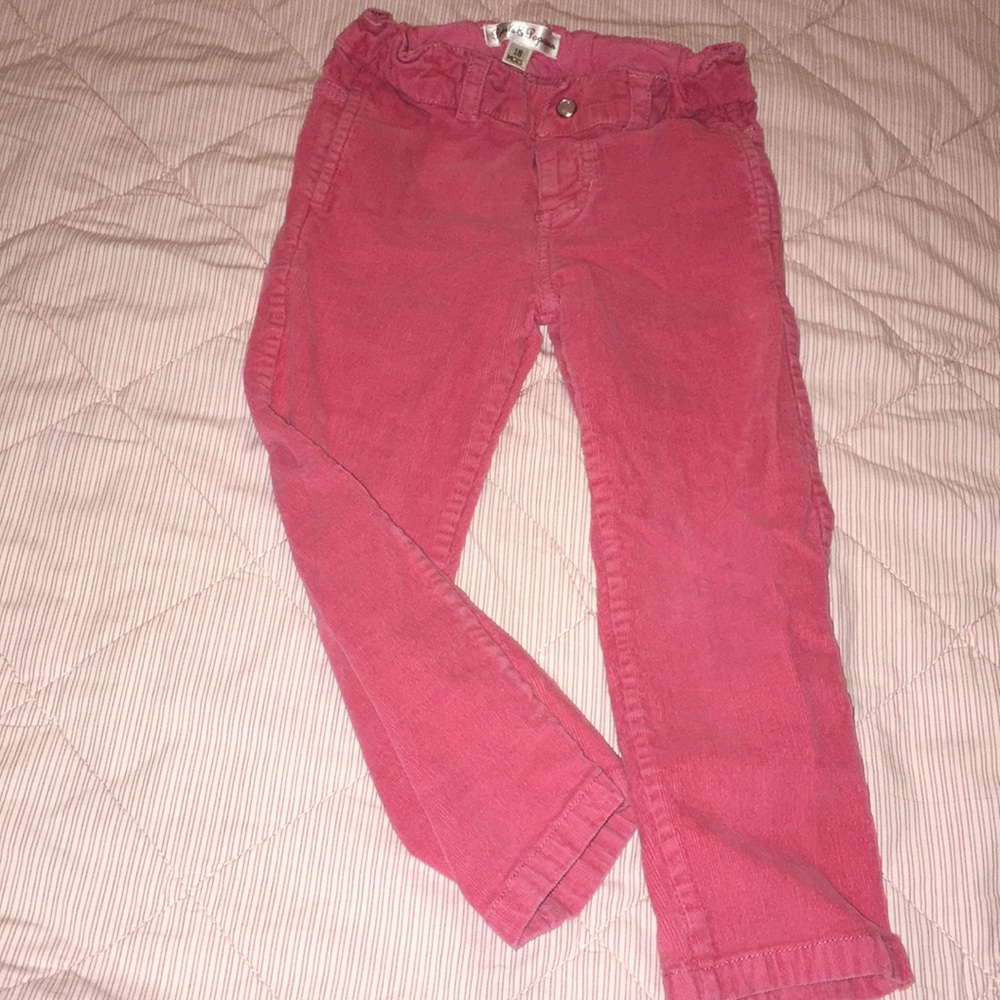 Pearls and Popcorn Infant Corduroy Pants- 18 m